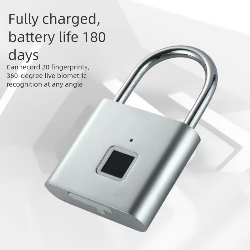 Tuya Bluetooth Smart Fingerprint Padlock, Waterproof Heavy Duty Anti Theft Security Lock, APP Remote Unlock Portable Outdoor Gate Warehouse Gym Luggage Smart Lock For Malaysia Weather