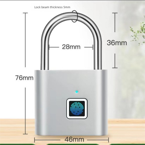Tuya Bluetooth Smart Fingerprint Padlock, Waterproof Heavy Duty Anti Theft Security Lock, APP Remote Unlock Portable Outdoor Gate Warehouse Gym Luggage Smart Lock For Malaysia Weather